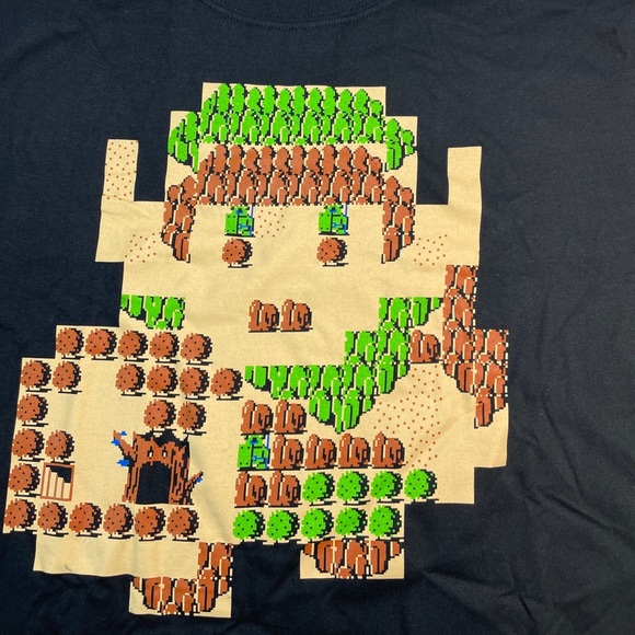 NEW - Unisex Legend of Zelda Link Map Graphic Tee Lootcrate Exclusive Sz… - Picture 4 of 7